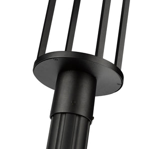 Z-Lite - 517PHB-519P-BK-LED - LED Outdoor Post Mount - Luca - Black