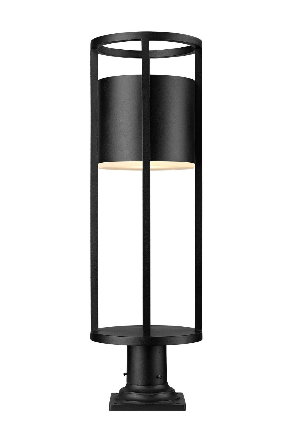 Z-Lite - 517PHB-533PM-BK-LED - LED Outdoor Pier Mounted Fixture - Luca - Black