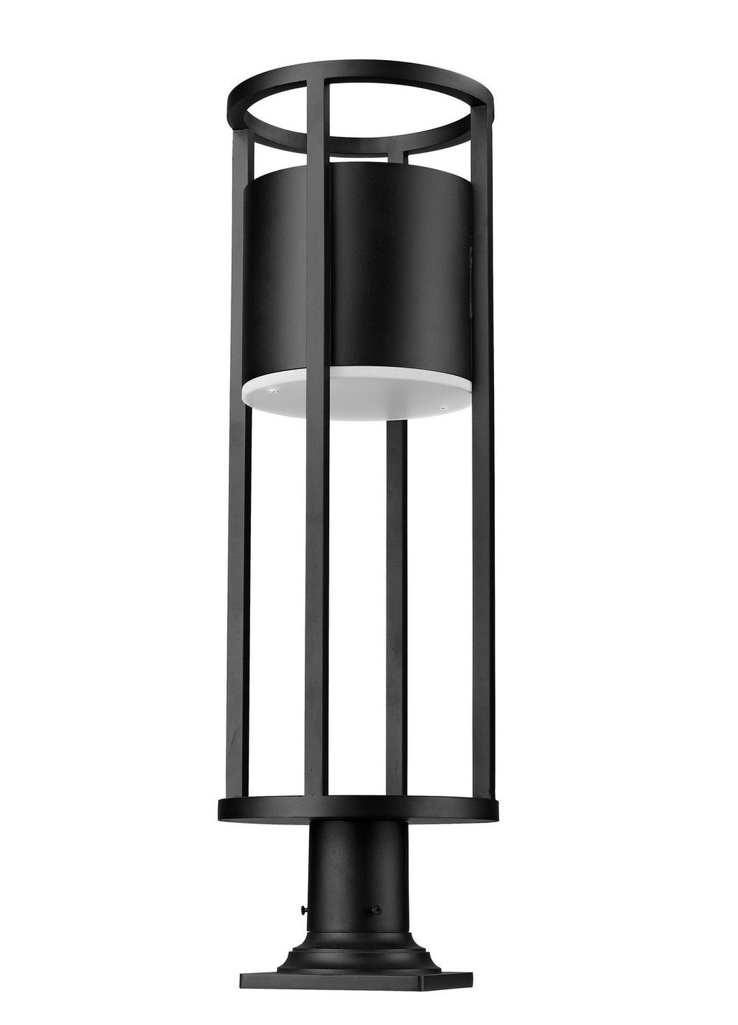 Z-Lite - 517PHB-533PM-BK-LED - LED Outdoor Pier Mount - Luca - Black