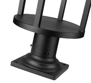 Z-Lite - 517PHB-533PM-BK-LED - LED Outdoor Pier Mount - Luca - Black