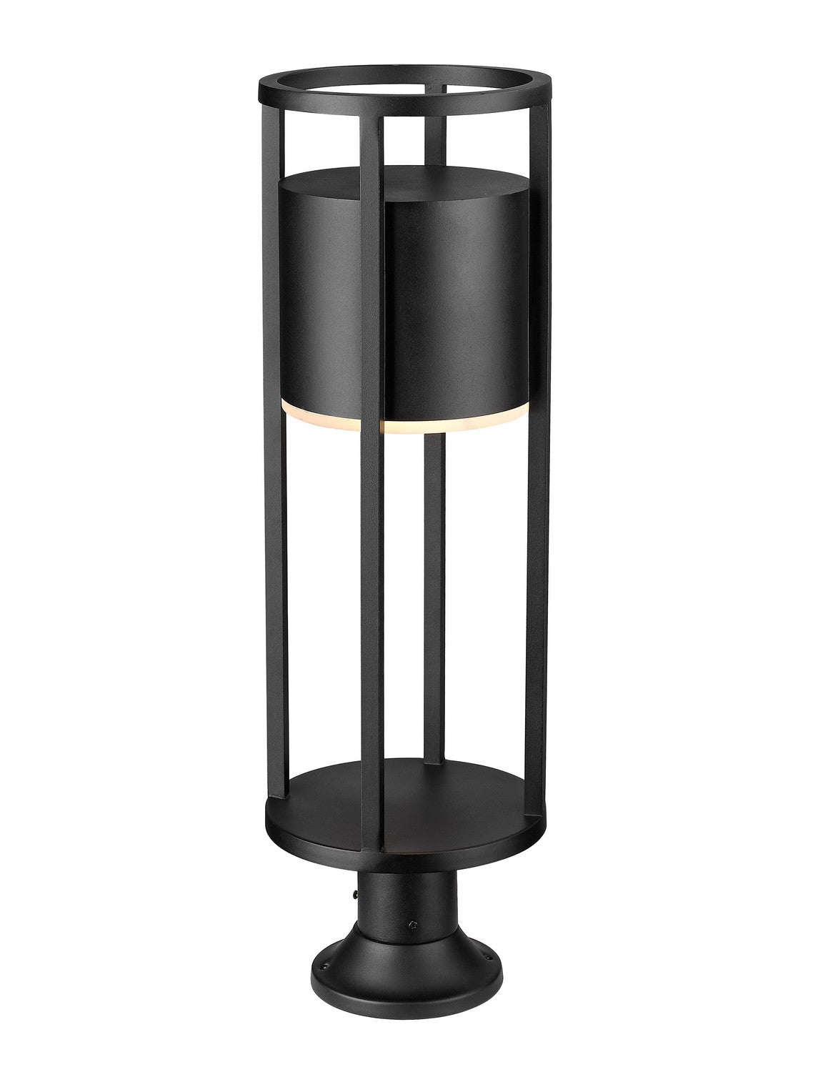 Z-Lite - 517PHB-553PM-BK-LED - LED Outdoor Pier Mounted Fixture - Luca - Black