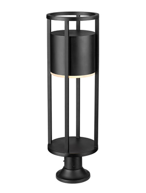 Z-Lite - 517PHB-553PM-BK-LED - LED Outdoor Pier Mounted Fixture - Luca - Black