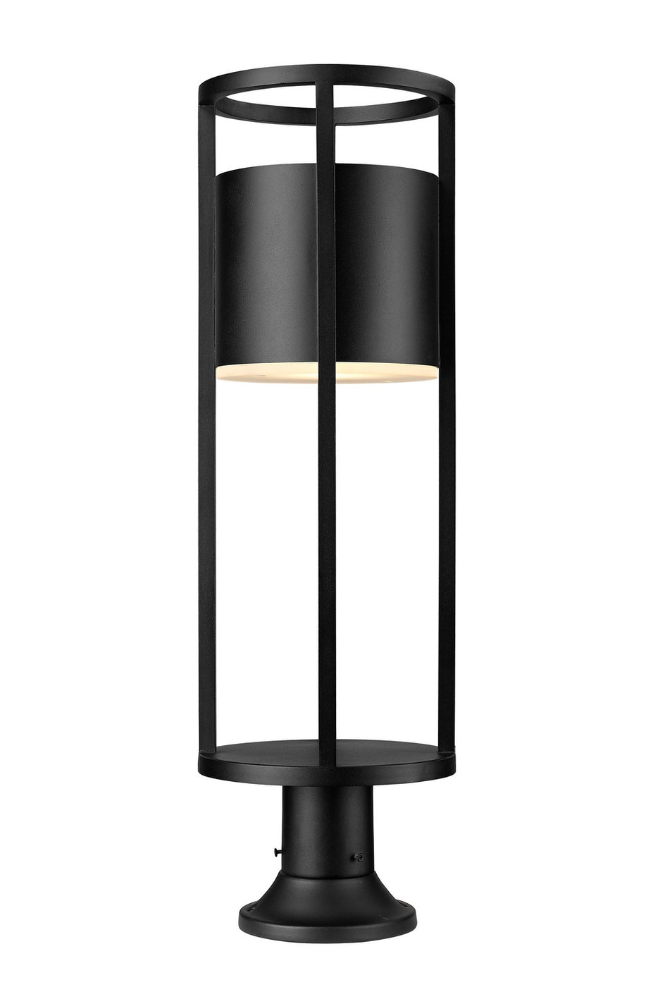 Z-Lite - 517PHB-553PM-BK-LED - LED Outdoor Pier Mounted Fixture - Luca - Black