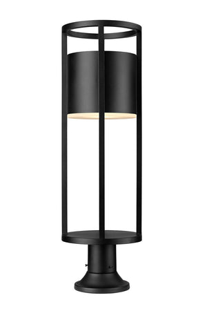 Z-Lite - 517PHB-553PM-BK-LED - LED Outdoor Pier Mounted Fixture - Luca - Black