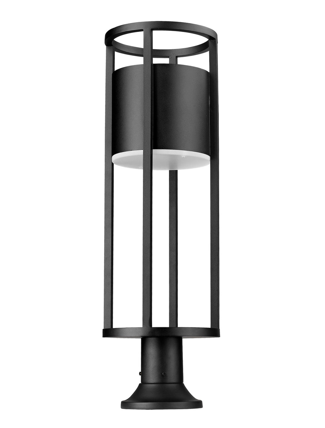 Z-Lite - 517PHB-553PM-BK-LED - LED Outdoor Pier Mounted Fixture - Luca - Black