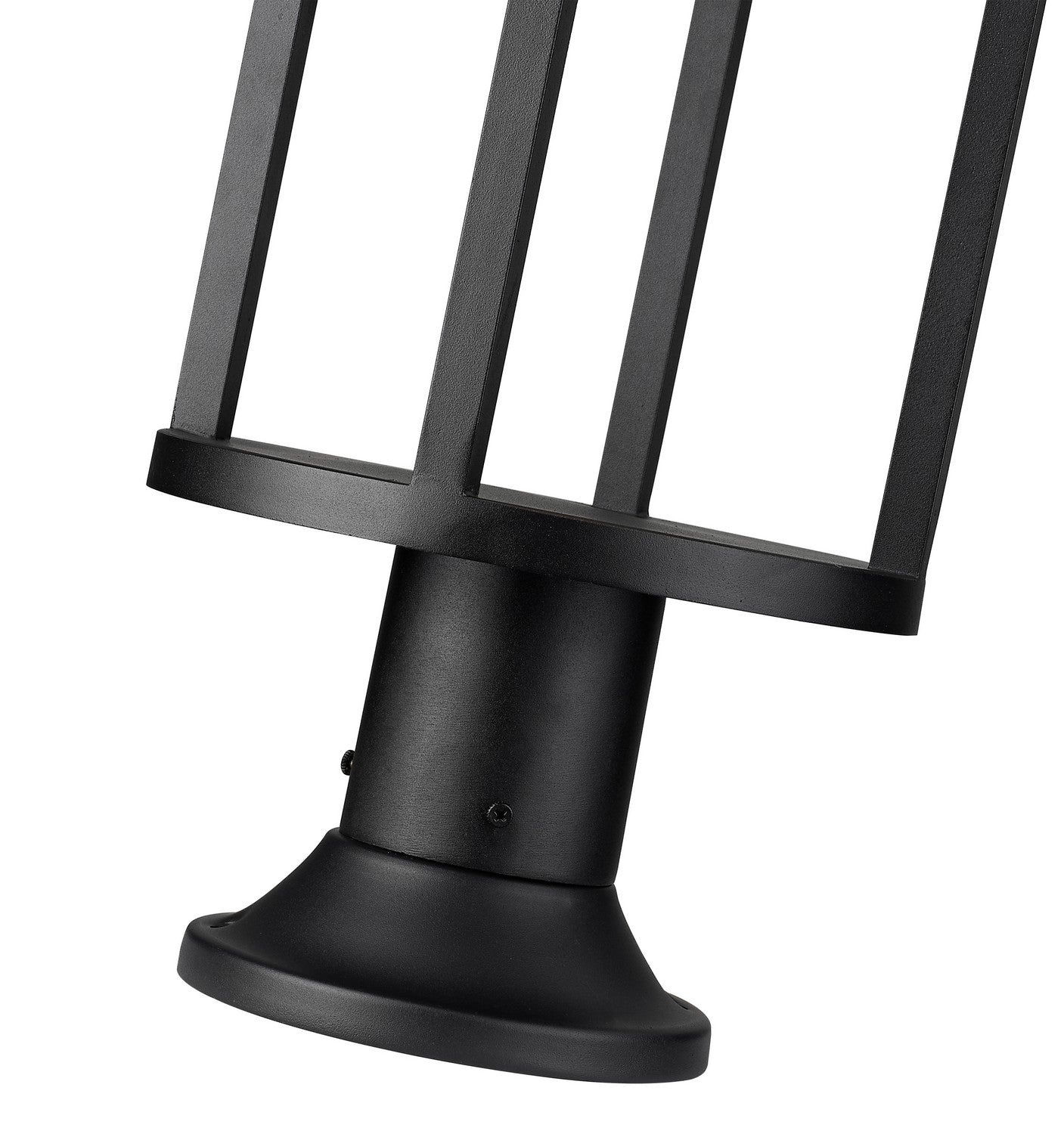 Z-Lite - 517PHB-553PM-BK-LED - LED Outdoor Pier Mount - Luca - Black