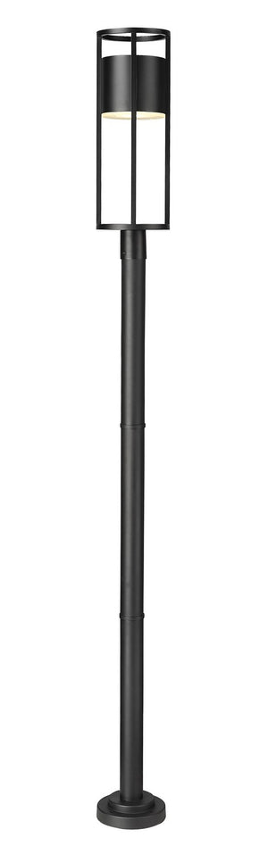 Z-Lite - 517PHB-567P-BK-LED - LED Outdoor Post Moun Fixture - Luca - Black
