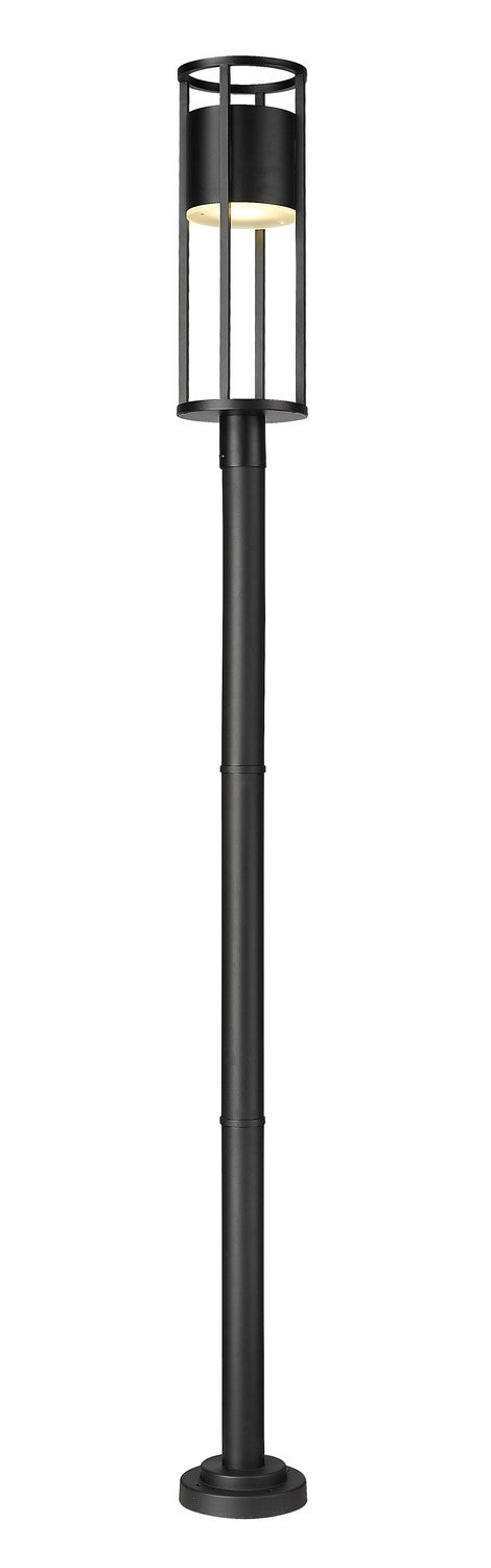 Z-Lite - 517PHB-567P-BK-LED - LED Outdoor Post Moun Fixture - Luca - Black