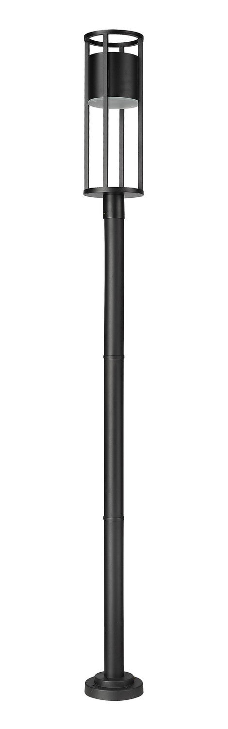 Z-Lite - 517PHB-567P-BK-LED - LED Outdoor Post Moun Fixture - Luca - Black