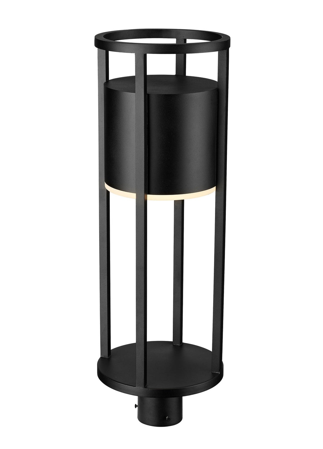 Z-Lite - 517PHB-BK-LED - LED Outdoor Post Moun Fixture - Luca - Black