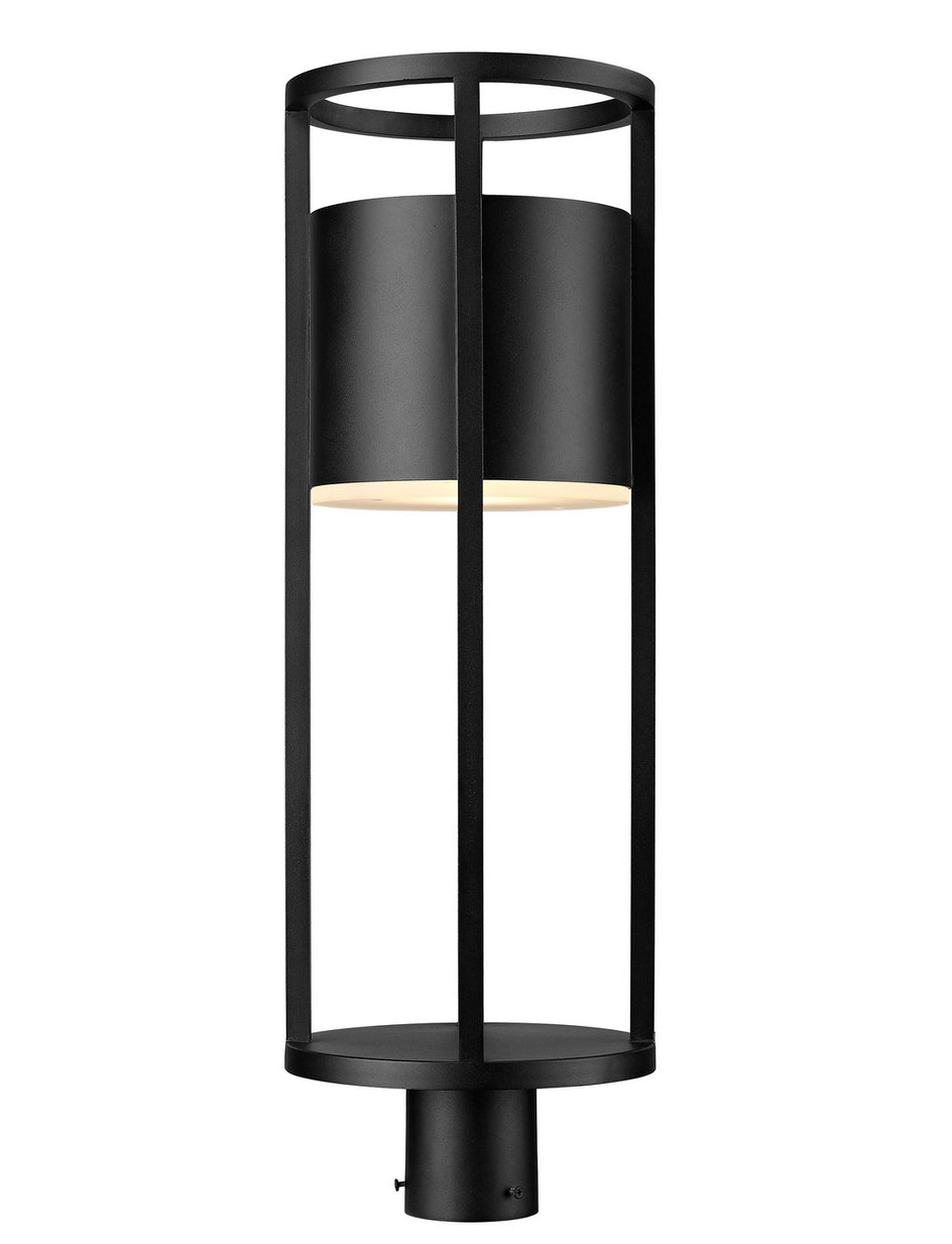 Z-Lite - 517PHB-BK-LED - LED Outdoor Post Moun Fixture - Luca - Black