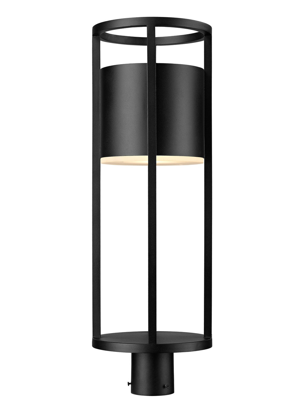 Z-Lite - 517PHB-BK-LED - LED Outdoor Post Moun Fixture - Luca - Black