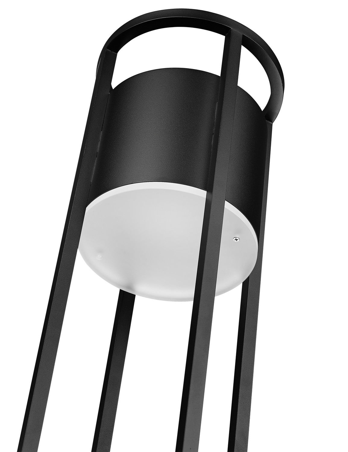 Z-Lite - 517PHM-519P-BK-LED - LED Outdoor Post Moun Fixture - Luca - Black