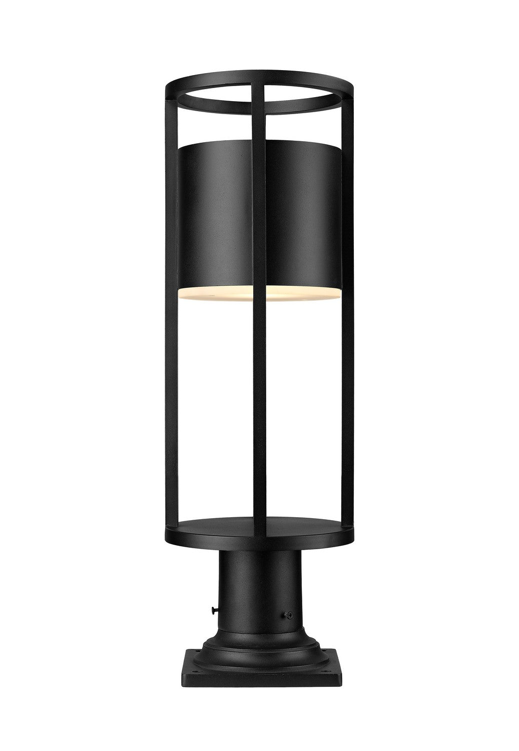 Z-Lite - 517PHM-533PM-BK-LED - LED Outdoor Pier Mounted Fixture - Luca - Black