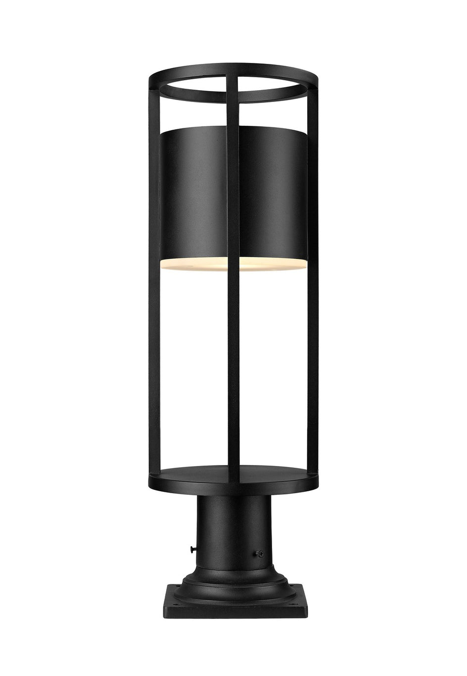 Z-Lite - 517PHM-533PM-BK-LED - LED Outdoor Pier Mounted Fixture - Luca - Black