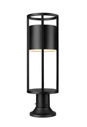 Z-Lite - 517PHM-553PM-BK-LED - LED Outdoor Pier Mounted Fixture - Luca - Black