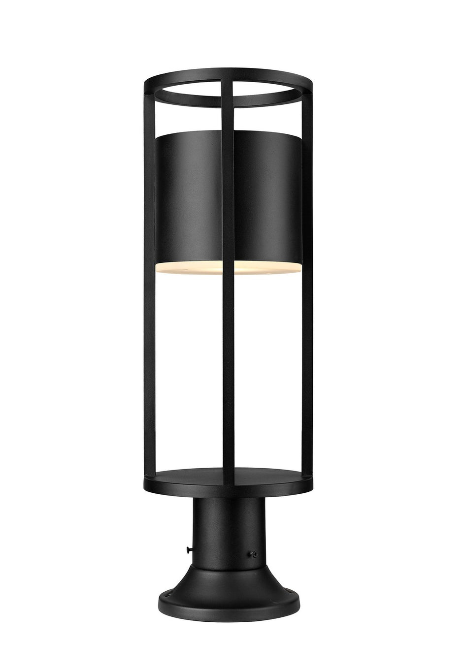 Z-Lite - 517PHM-553PM-BK-LED - LED Outdoor Pier Mounted Fixture - Luca - Black