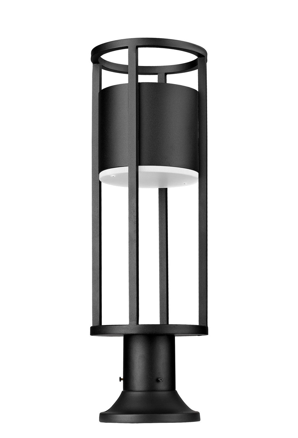 Z-Lite - 517PHM-553PM-BK-LED - LED Outdoor Pier Mount - Luca - Black