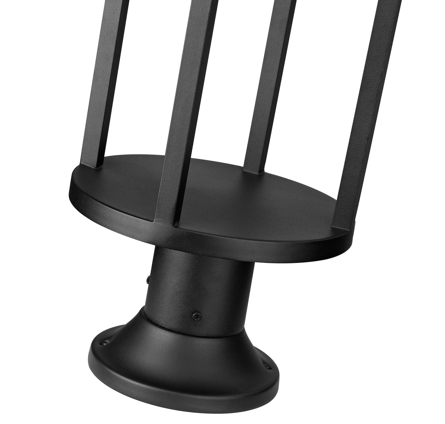 Z-Lite - 517PHM-553PM-BK-LED - LED Outdoor Pier Mounted Fixture - Luca - Black