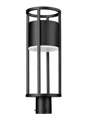 Z-Lite - 517PHM-BK-LED - LED Outdoor Post Moun Fixture - Luca - Black