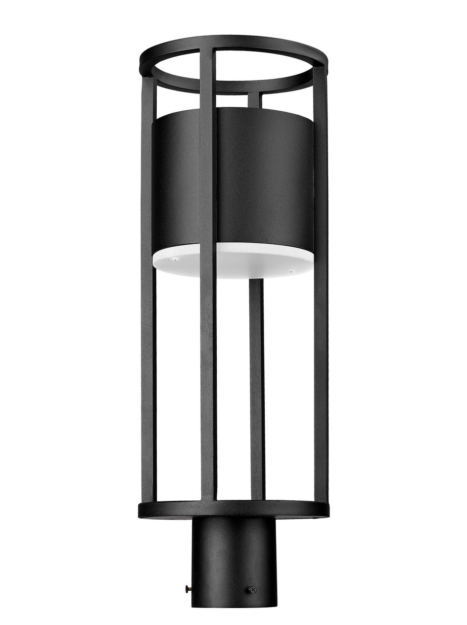 Z-Lite - 517PHM-BK-LED - LED Outdoor Post Moun Fixture - Luca - Black