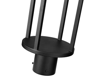 Z-Lite - 517PHM-BK-LED - LED Outdoor Post Mount - Luca - Black