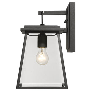 Z-Lite - 521S-BK - One Light Outdoor Wall Light - Broughton - Black