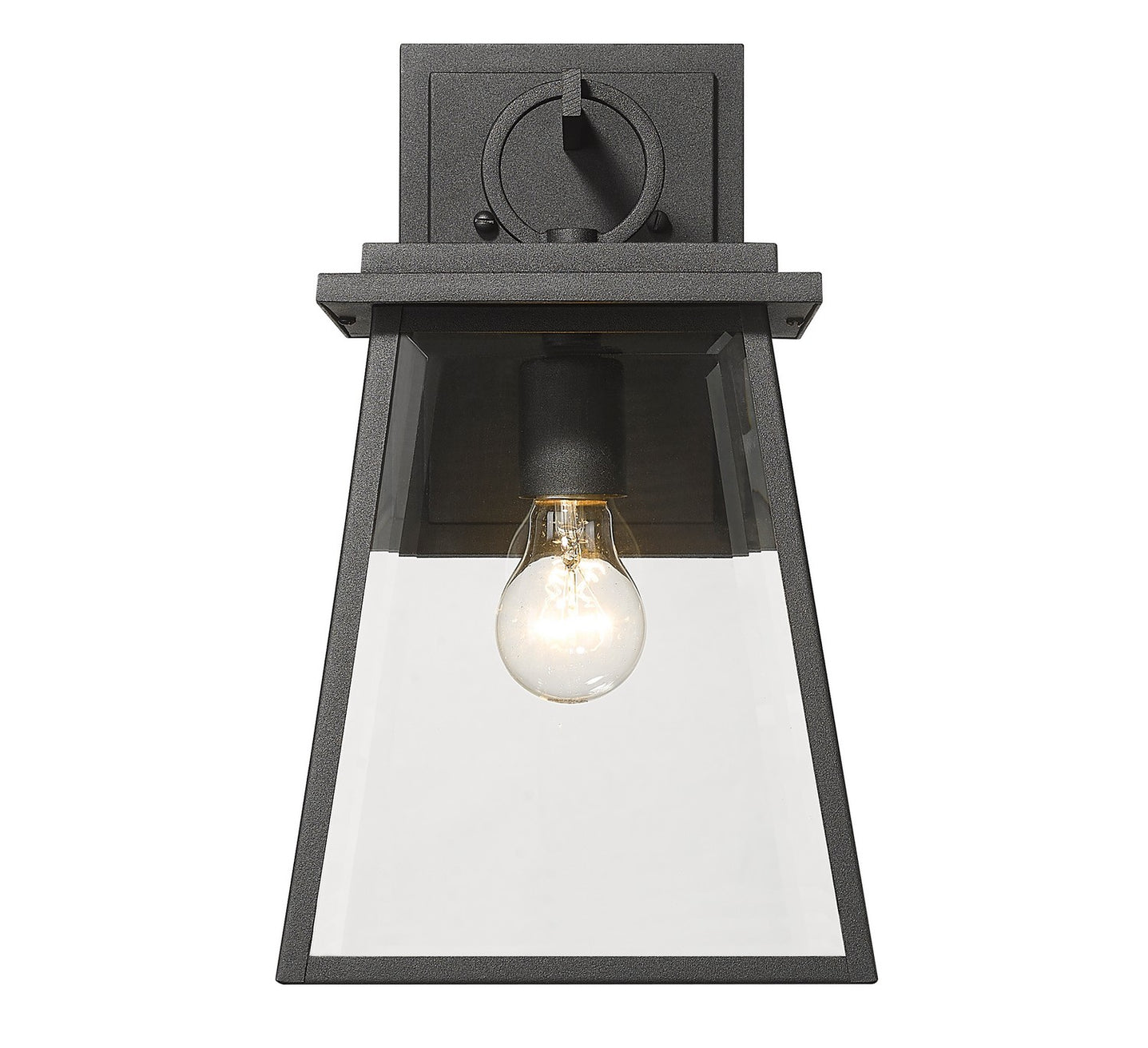 Z-Lite - 521S-BK - One Light Outdoor Wall Light - Broughton - Black