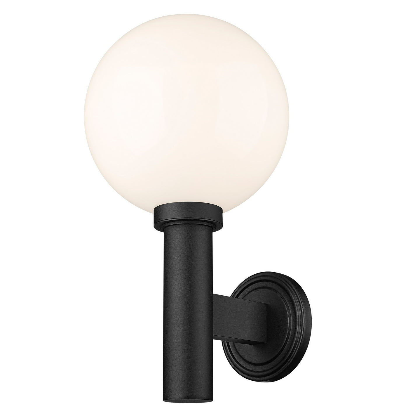 Z-Lite - 597B-BK - One Light Outdoor Wall Light - Laurent - Black