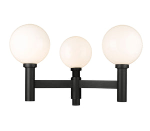 Z-Lite - 597BP3-BK - Three Light Outdoor Post Mount Fixture - Laurent - Black