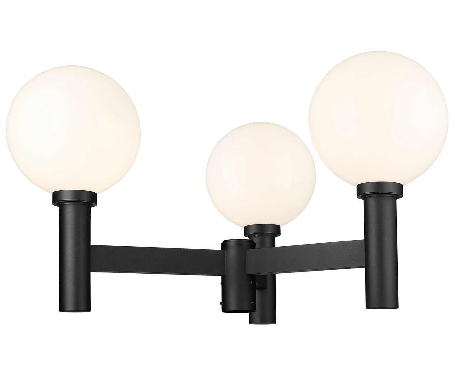 Z-Lite - 597BP3-BK - Three Light Outdoor Post Mount Fixture - Laurent - Black