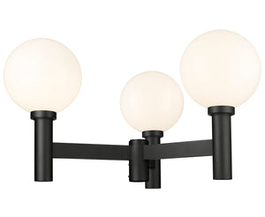 Z-Lite - 597BP3-BK - Three Light Outdoor Post Mount Fixture - Laurent - Black