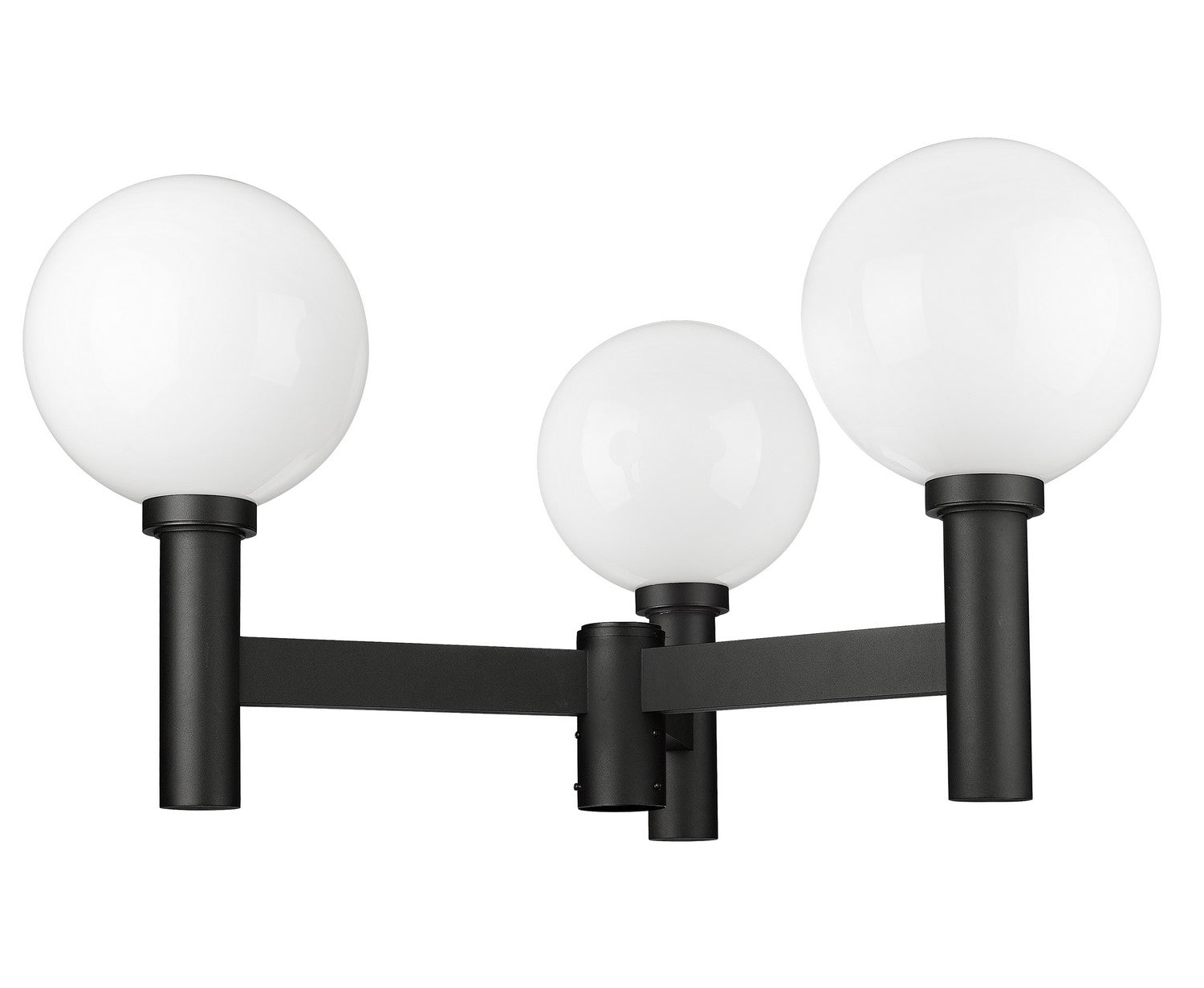 Z-Lite - 597BP3-BK - Three Light Outdoor Post Mount Fixture - Laurent - Black