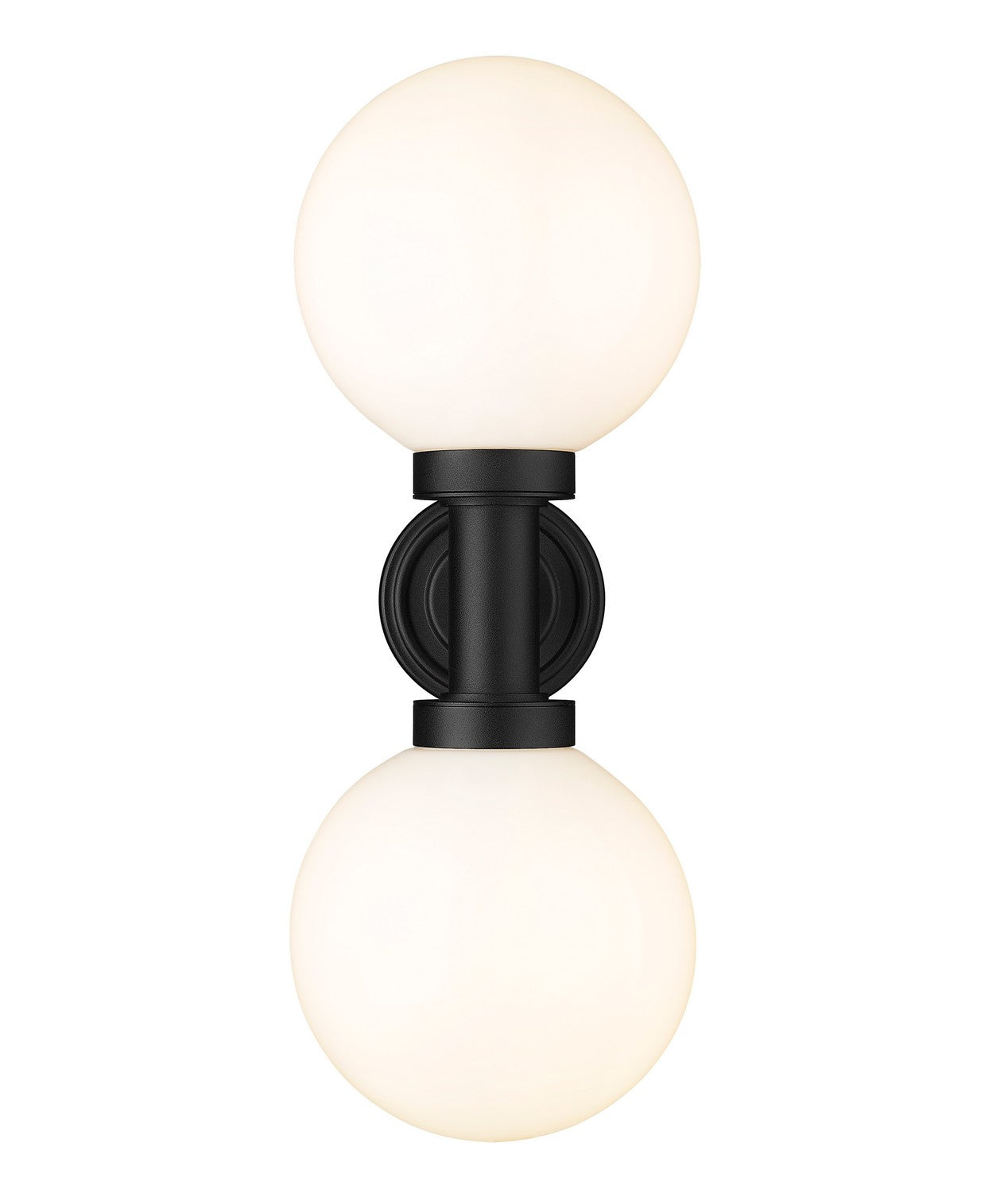 Z-Lite - 597M2-BK - Two Light Outdoor Wall Sconce - Laurent - Black