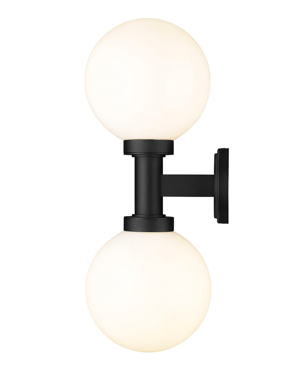 Z-Lite - 597M2-BK - Two Light Outdoor Wall Sconce - Laurent - Black