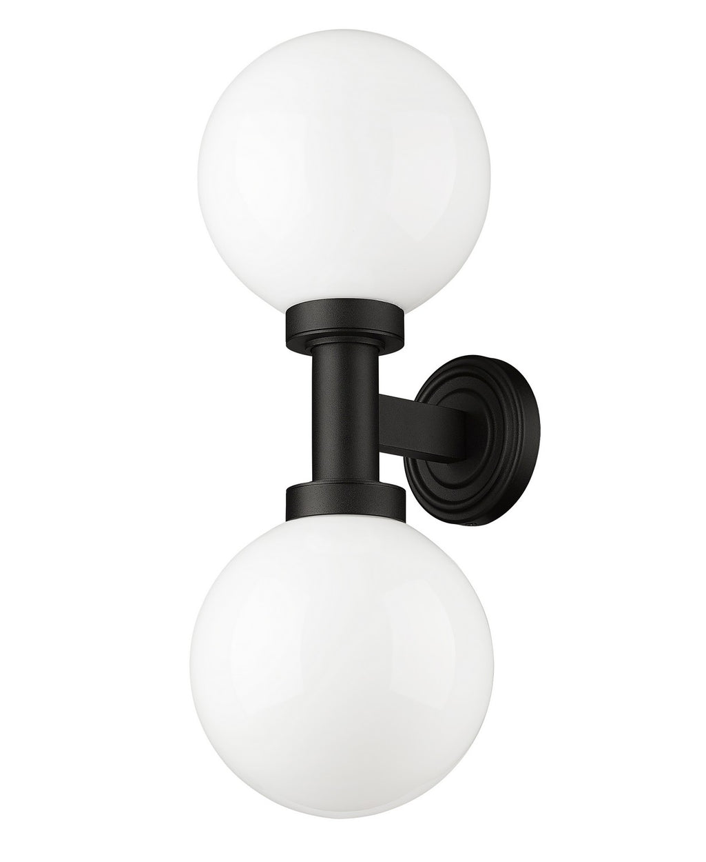 Z-Lite - 597M2-BK - Two Light Outdoor Wall Sconce - Laurent - Black
