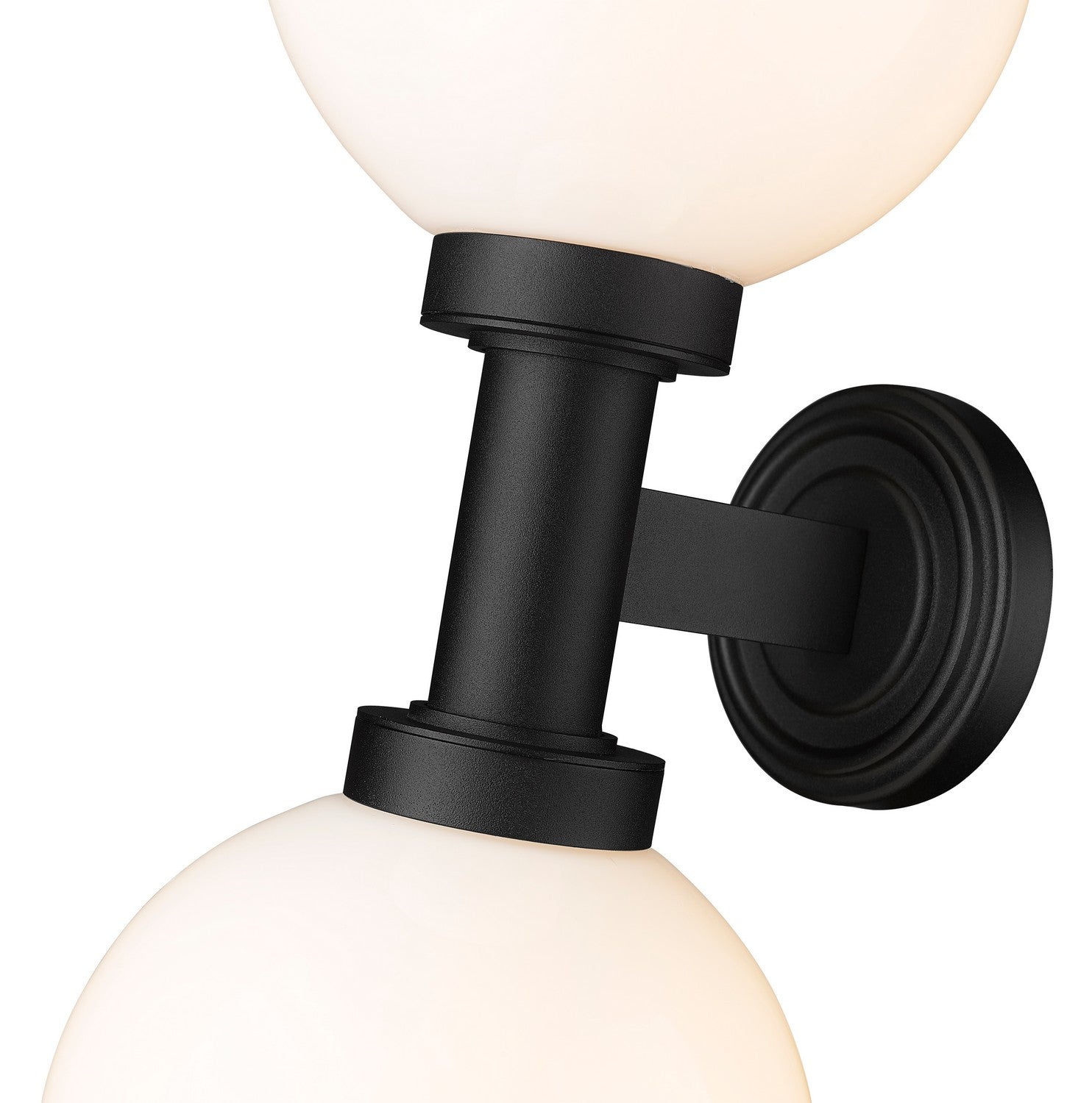 Z-Lite - 597M2-BK - Two Light Outdoor Wall Sconce - Laurent - Black
