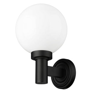 Z-Lite - 597M-BK - One Light Outdoor Wall Light - Laurent - Black