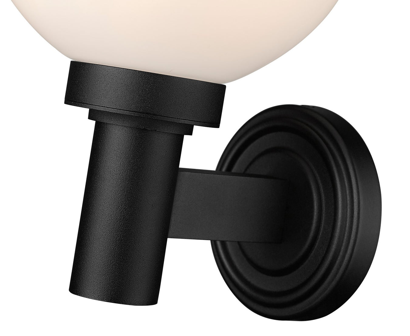 Z-Lite - 597M-BK - One Light Outdoor Wall Light - Laurent - Black