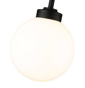 Z-Lite - 597P8-BK - One Light Outdoor Pendant - Laurent - Black