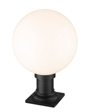 Z-Lite - 597PHB-533PM-BK - One Light Outdoor Pier Mounted Fixture - Laurent - Black