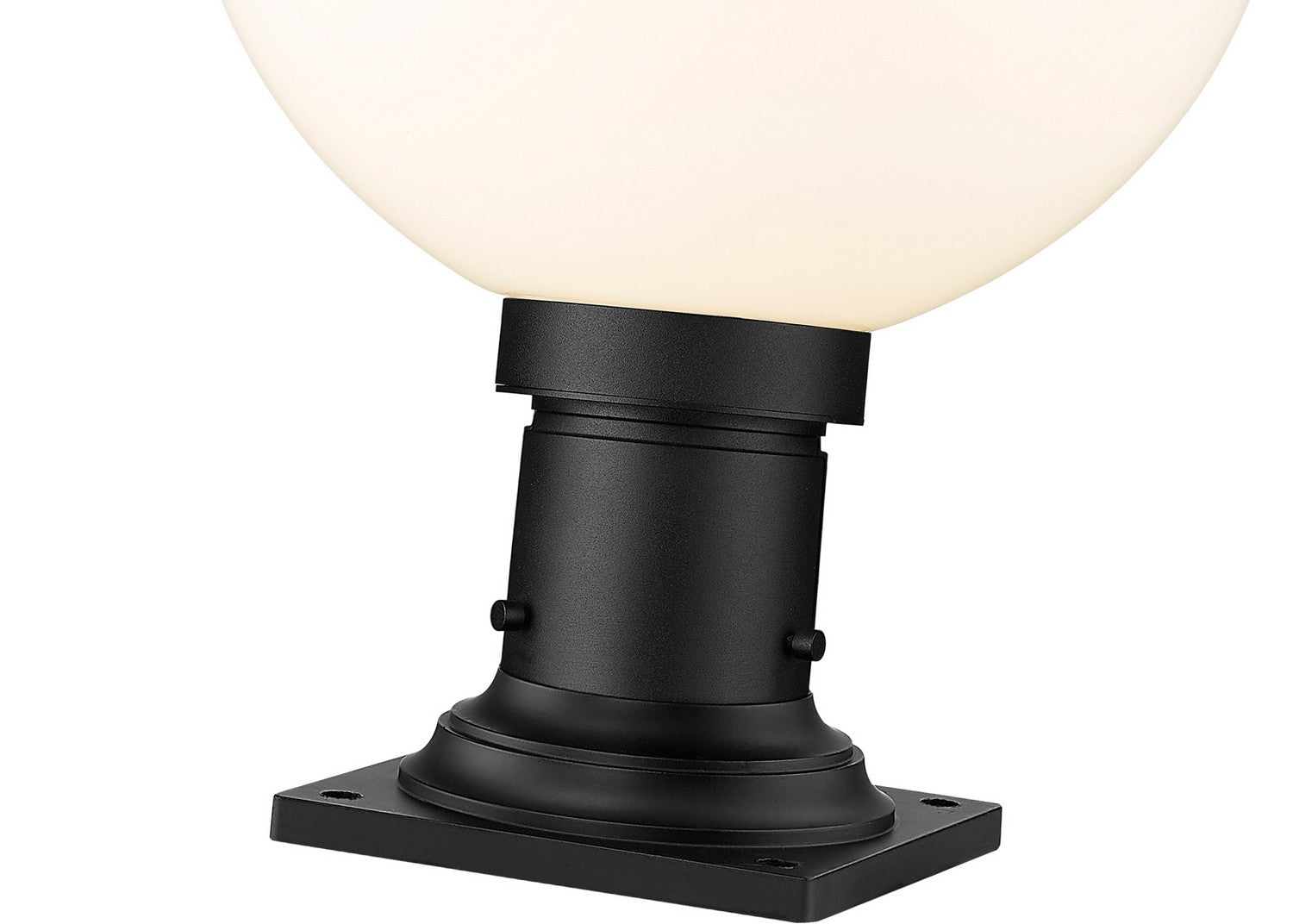 Z-Lite - 597PHB-533PM-BK - One Light Outdoor Pier Mounted Fixture - Laurent - Black