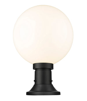 Z-Lite - 597PHB-553PM-BK - One Light Outdoor Pier Mounted Fixture - Laurent - Black