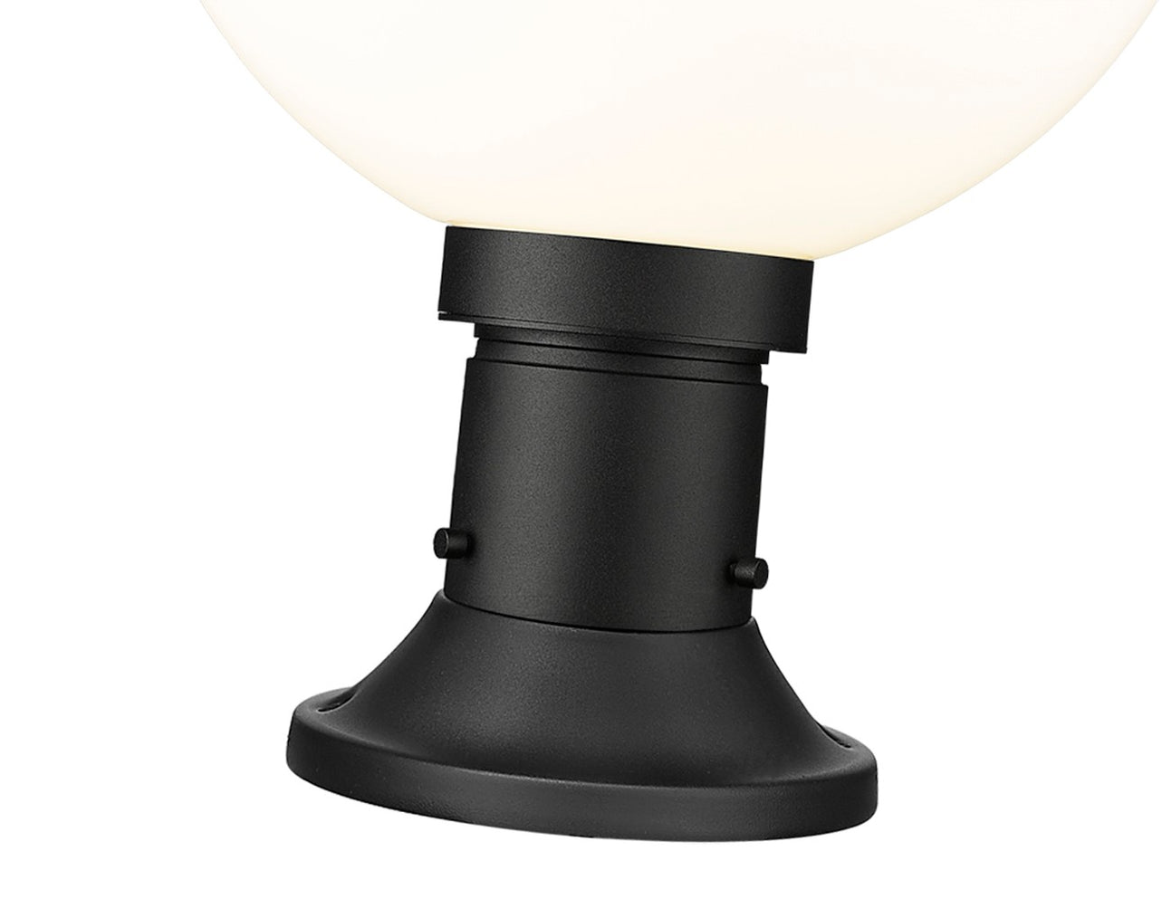 Z-Lite - 597PHB-553PM-BK - One Light Outdoor Pier Mounted Fixture - Laurent - Black