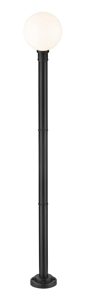 Z-Lite - 597PHB-567P-BK - One Light Outdoor Post Mounted Fixture - Laurent - Black