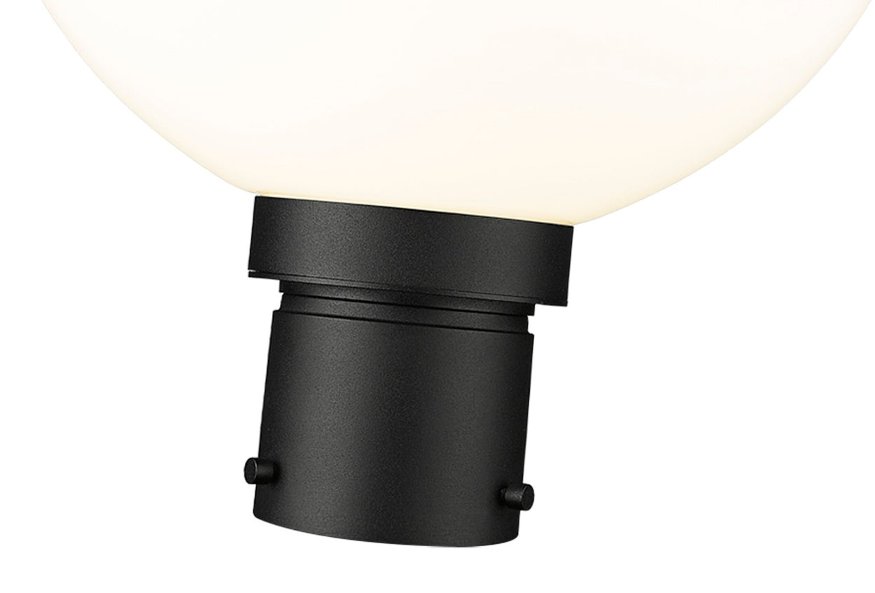 Z-Lite - 597PHB-BK - One Light Outdoor Post Mount Fixture - Laurent - Black