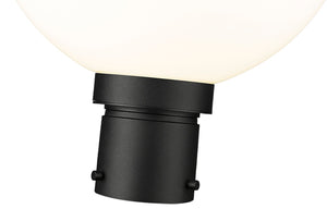 Z-Lite - 597PHB-BK - One Light Outdoor Post Mount Fixture - Laurent - Black