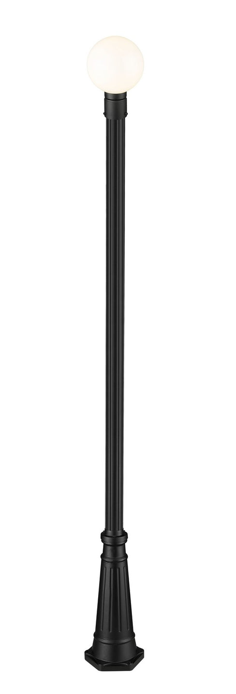 Z-Lite - 597PHM-519P-BK - One Light Outdoor Post Mounted Fixture - Laurent - Black