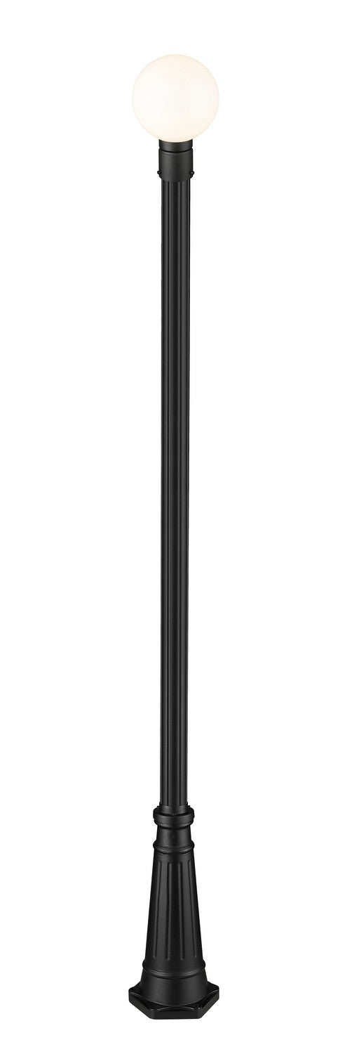 Z-Lite - 597PHM-519P-BK - One Light Outdoor Post Mounted Fixture - Laurent - Black