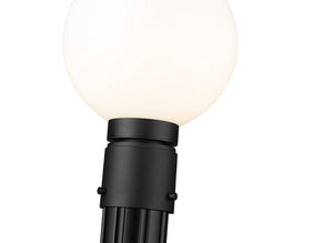Z-Lite - 597PHM-519P-BK - One Light Outdoor Post Mounted Fixture - Laurent - Black